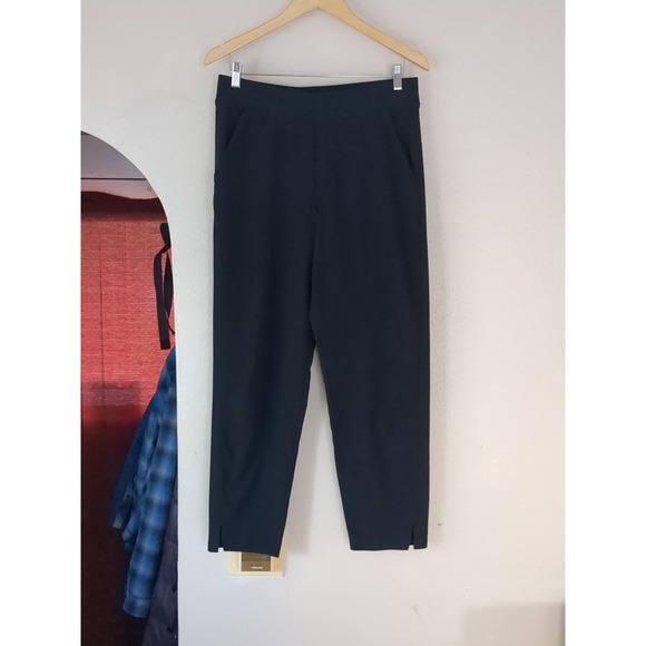 Athleta Pants - Athleta Brooklyn Ankle Pant Sz 10 Black 31X28 Career Lightweight Business